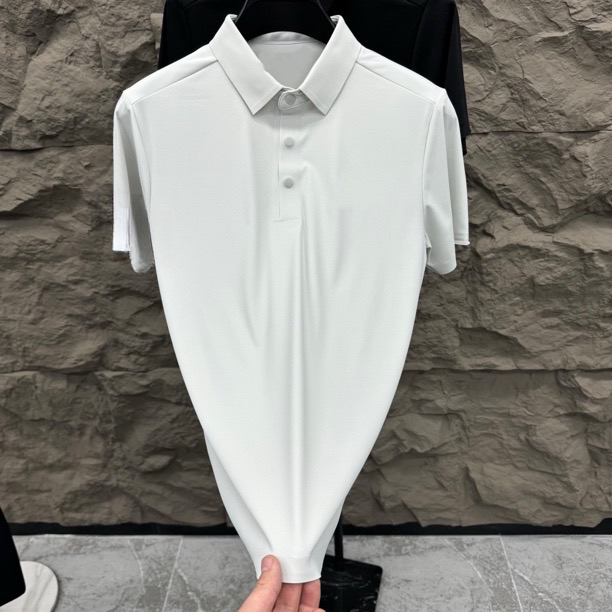 【海外撤柜】树夏季新款高端限定款硅胶无痕户外休闲POLO衫LH