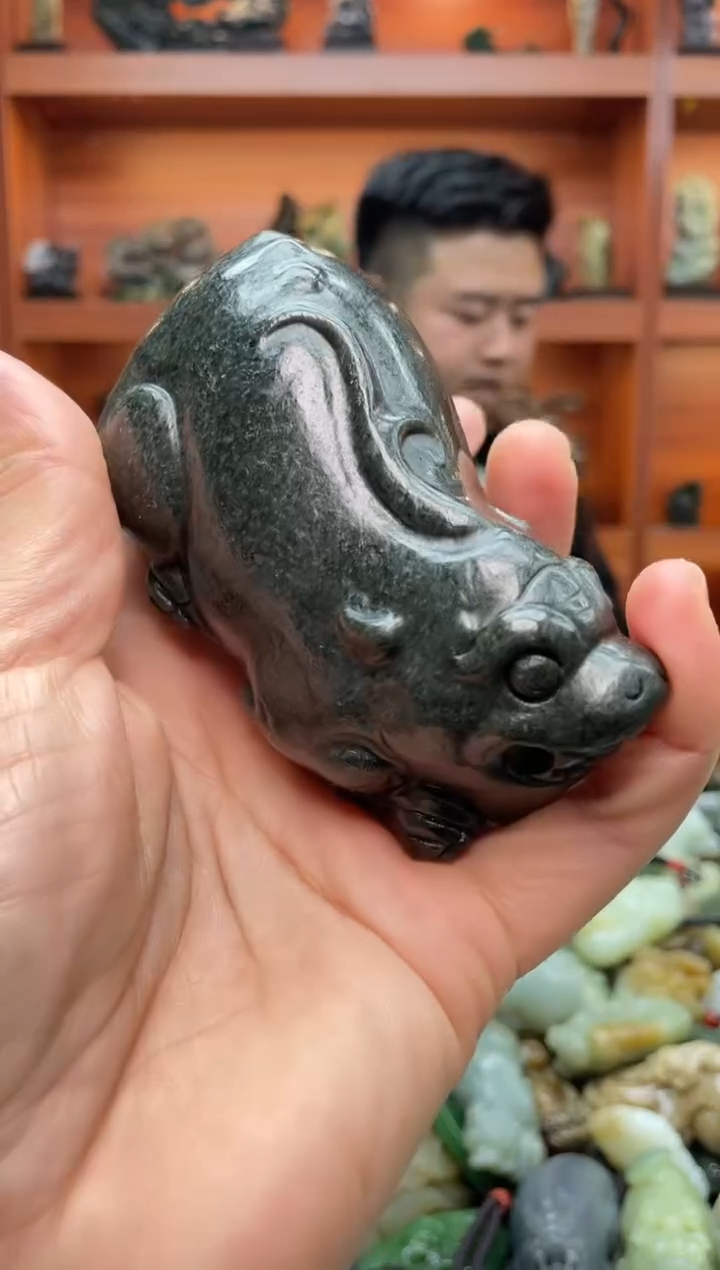 未镶嵌和田玉把件开****哥1