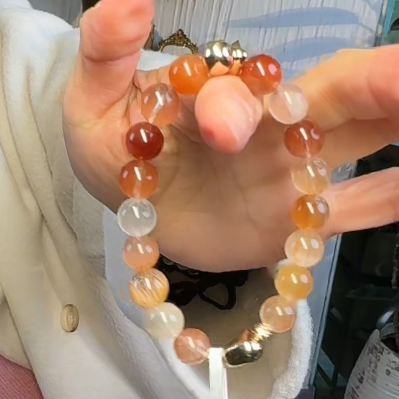 兔毛水晶手链粉丝福利