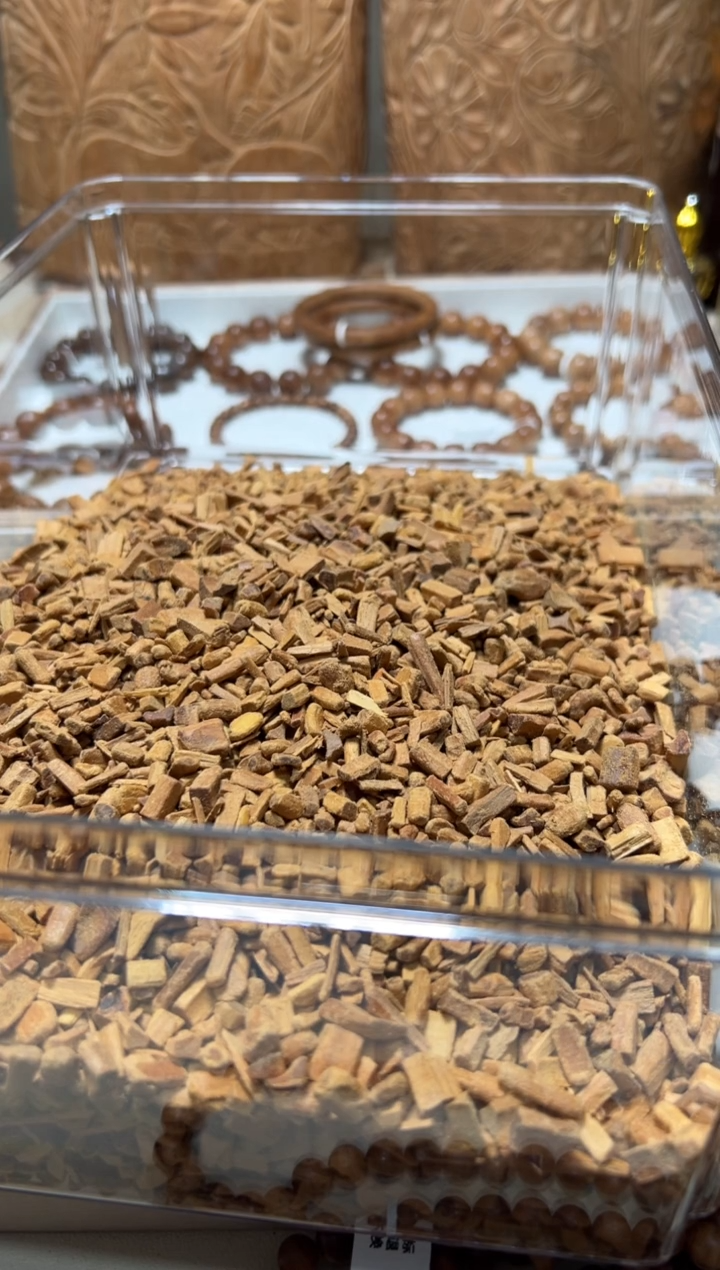 檀香木手串/手链颗粒料20g