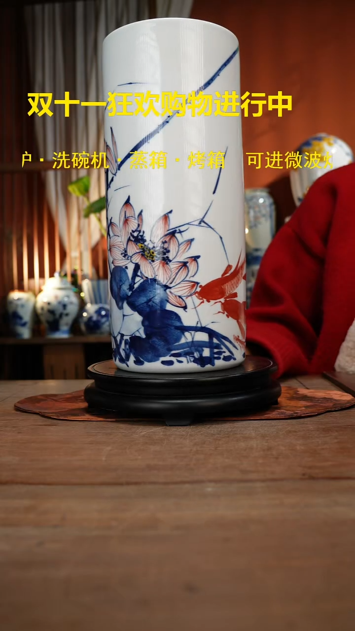 现代高温釉下彩手绘陶瓷餐具