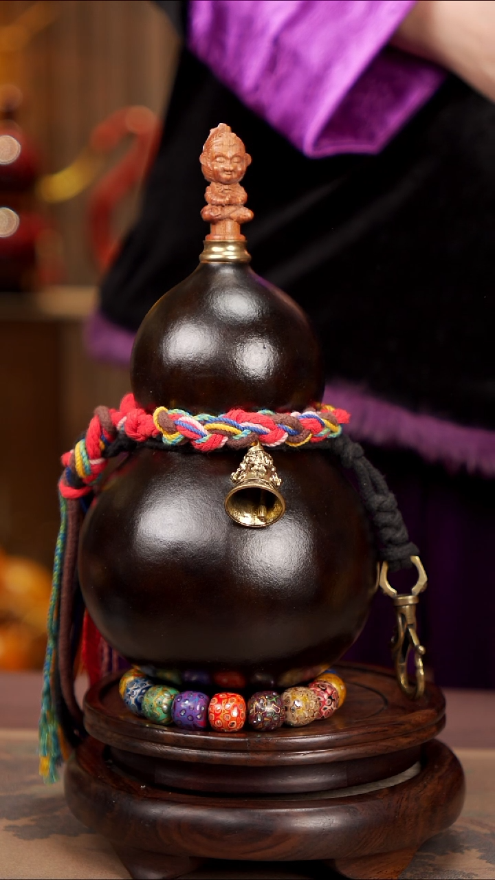 【闪购商品】98易林大漆酒葫芦----178