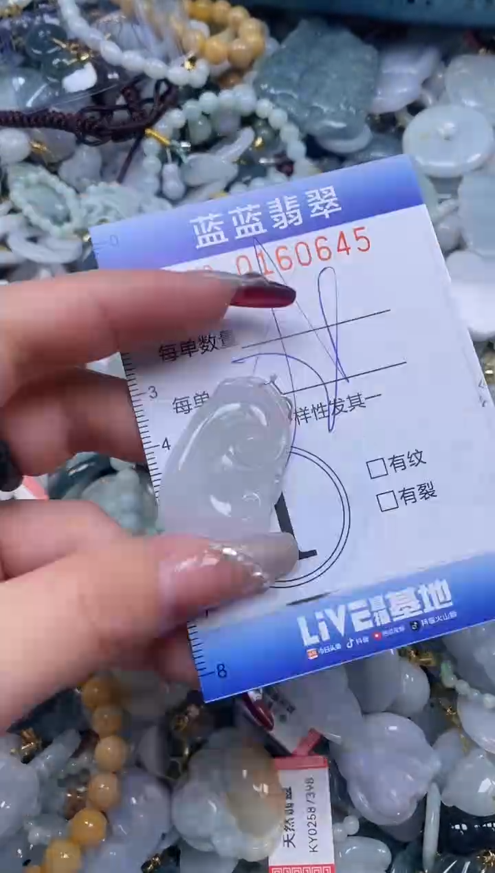 【闪购商品】翡翠颈饰未镶嵌闪购0160645多样性发其一