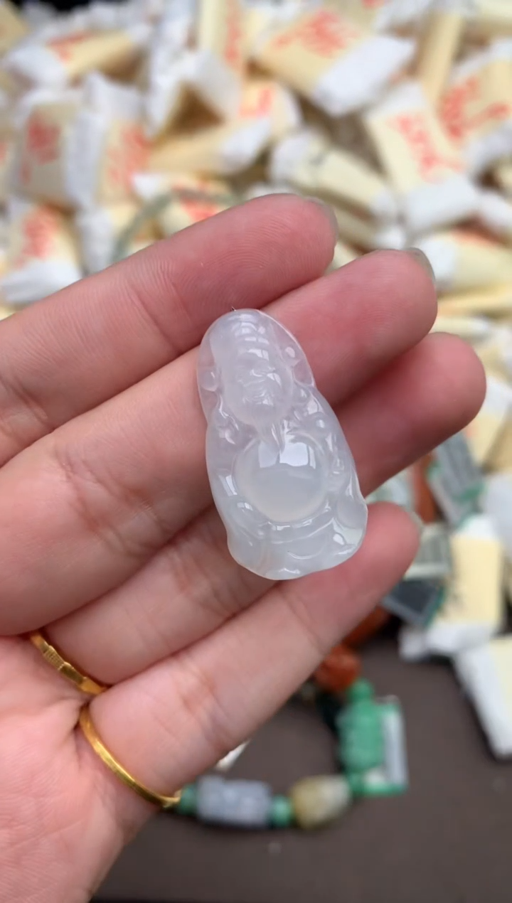 翡翠挂件未镶嵌—