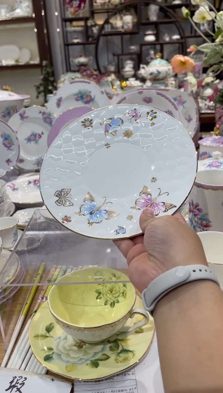 45%以上骨粉骨瓷8英寸盘