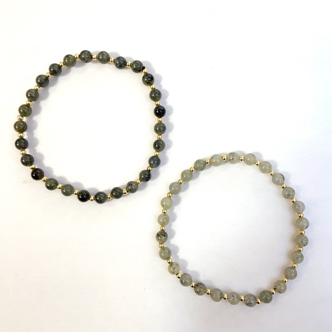 闪购-新疆和田玉墨绿单圈手串尺寸约5mm多样发发一件