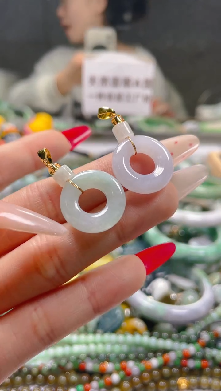 【闪购商品】翡翠颈饰未镶嵌/L/翡翠A货一图一物