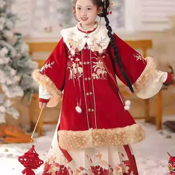 灵鹿拜年服（锦夏童装）