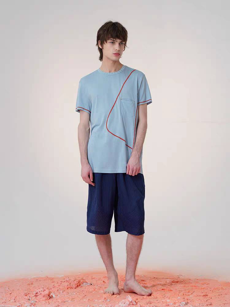 朵朵可可春夏睡衣清仓打折男短袖短裤长袖长裤薄款家居服多款