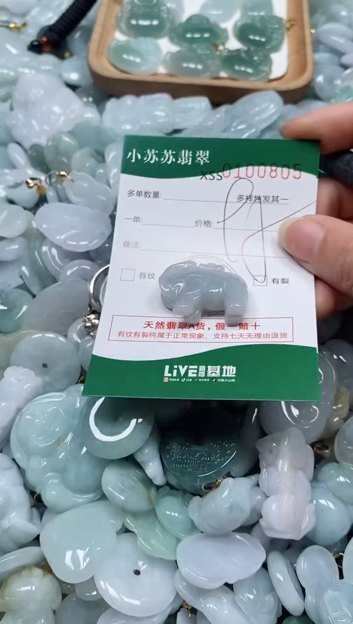 【闪购商品】翡翠颈饰未镶嵌闪购商品0100805