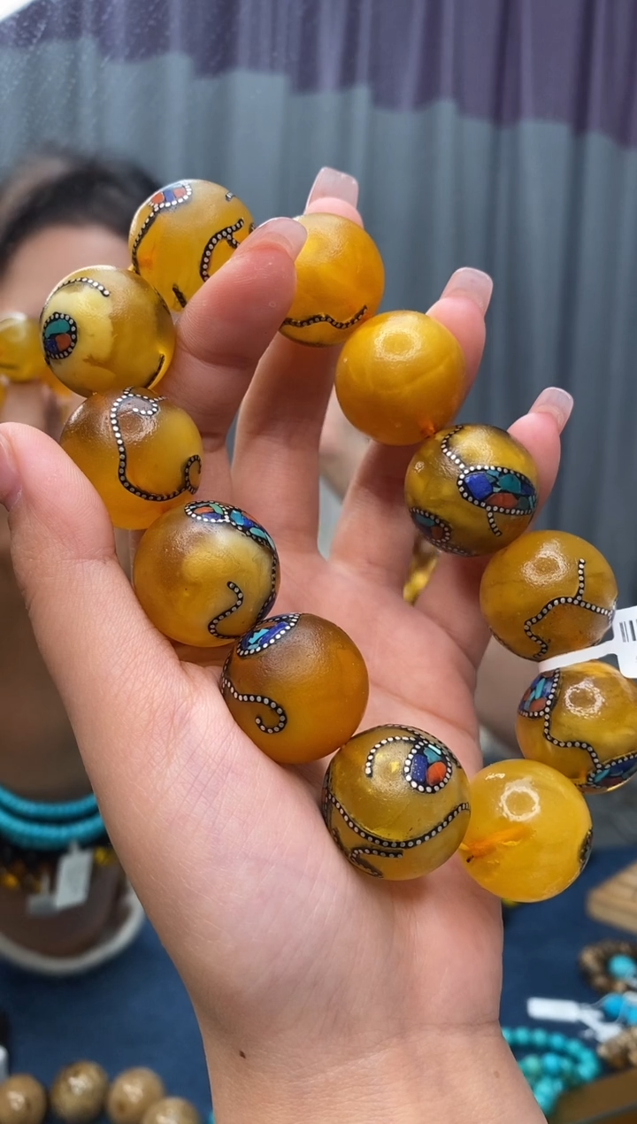 【闪购商品】琥珀裸石未镶嵌2/2-GM-#67