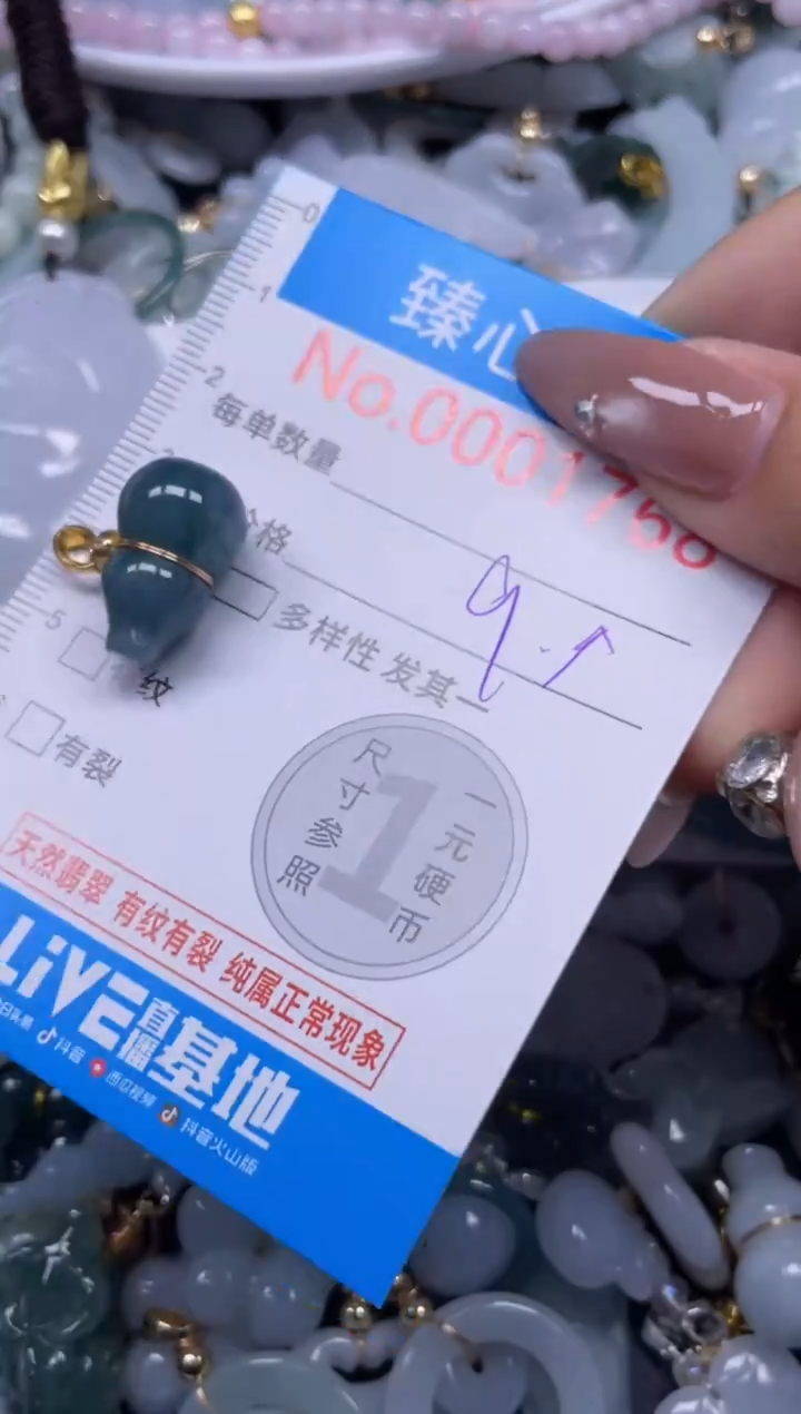 颈饰未镶嵌翡翠1768