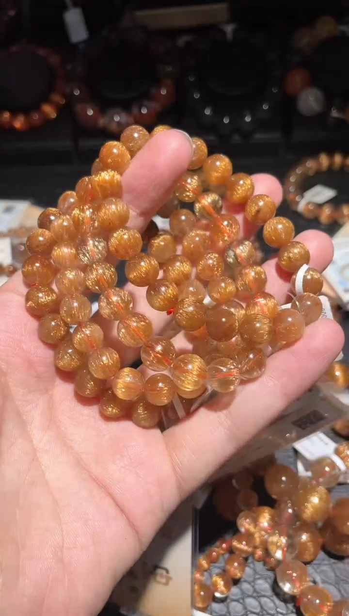 【闪购商品】水晶手链未镶嵌发晶单圈A9（多样性发其一）