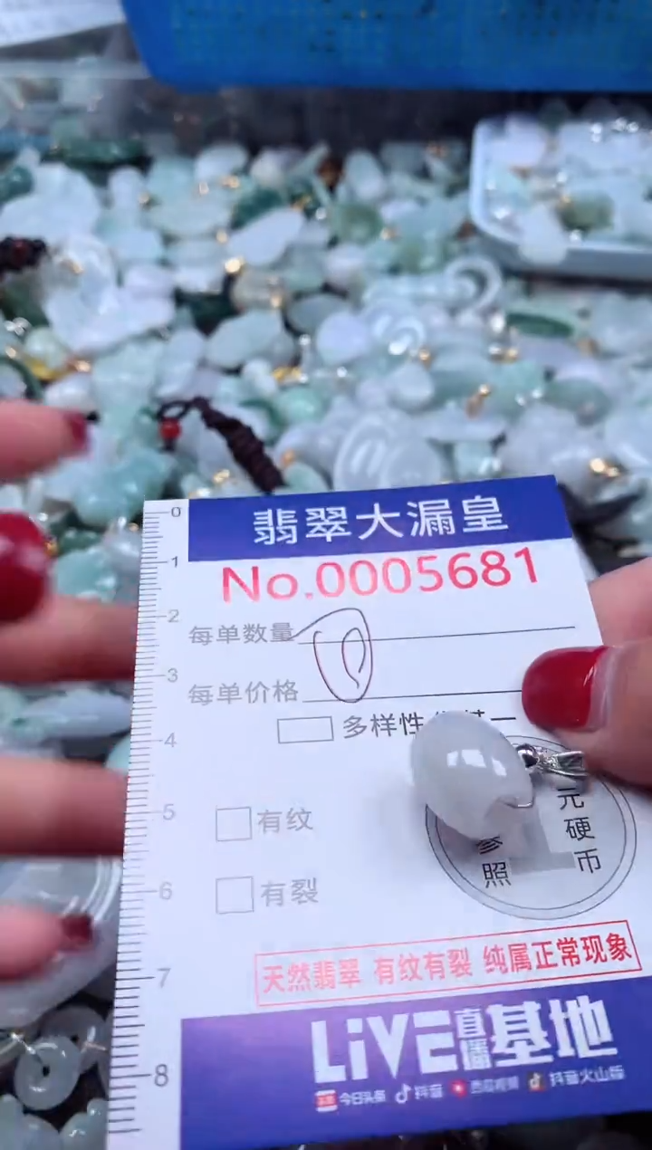 颈饰未镶嵌翡翠5681