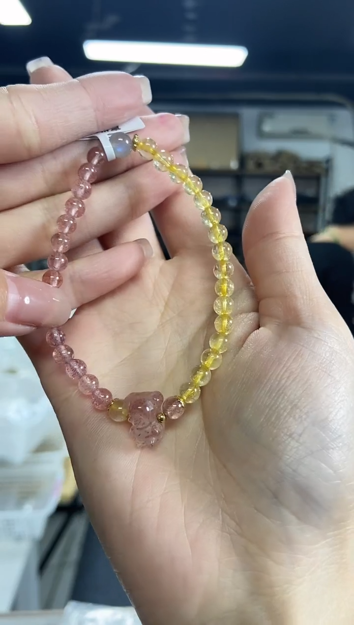 手串未镶嵌水晶多样性发其一颜色微差