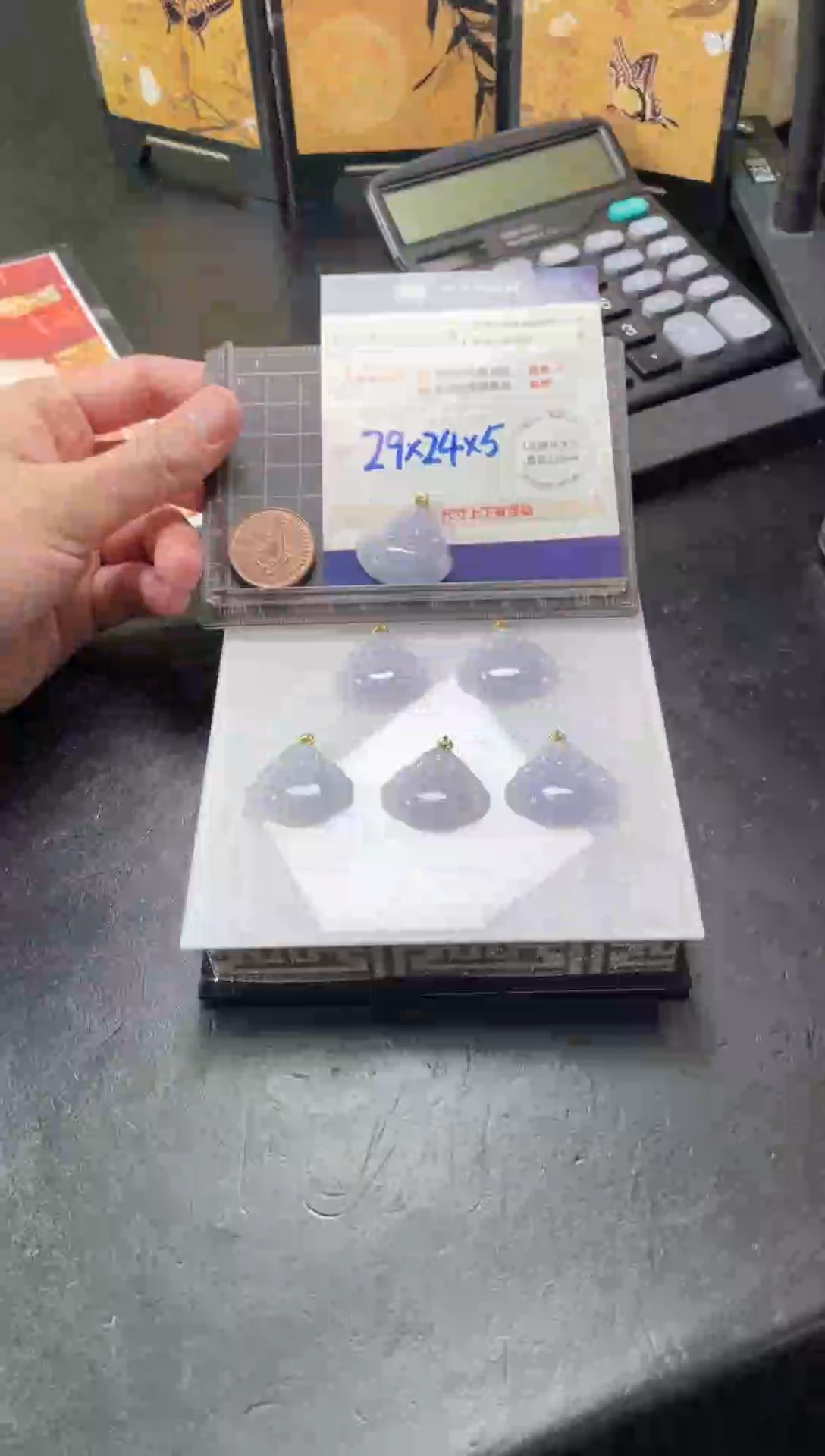 【闪购商品】翡翠挂件18K金镶嵌佛公29配绳/多样性发其一CP