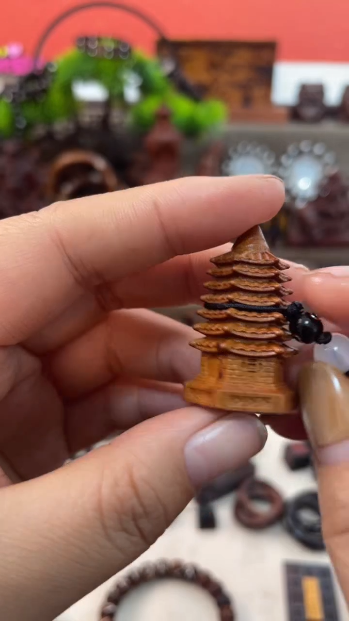 木枣木3.5公分文昌塔