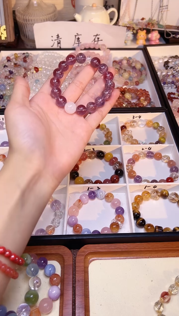 未镶嵌手串水晶1