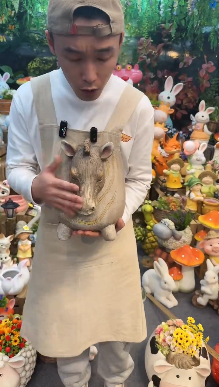 户外花园庭院花盆&00&