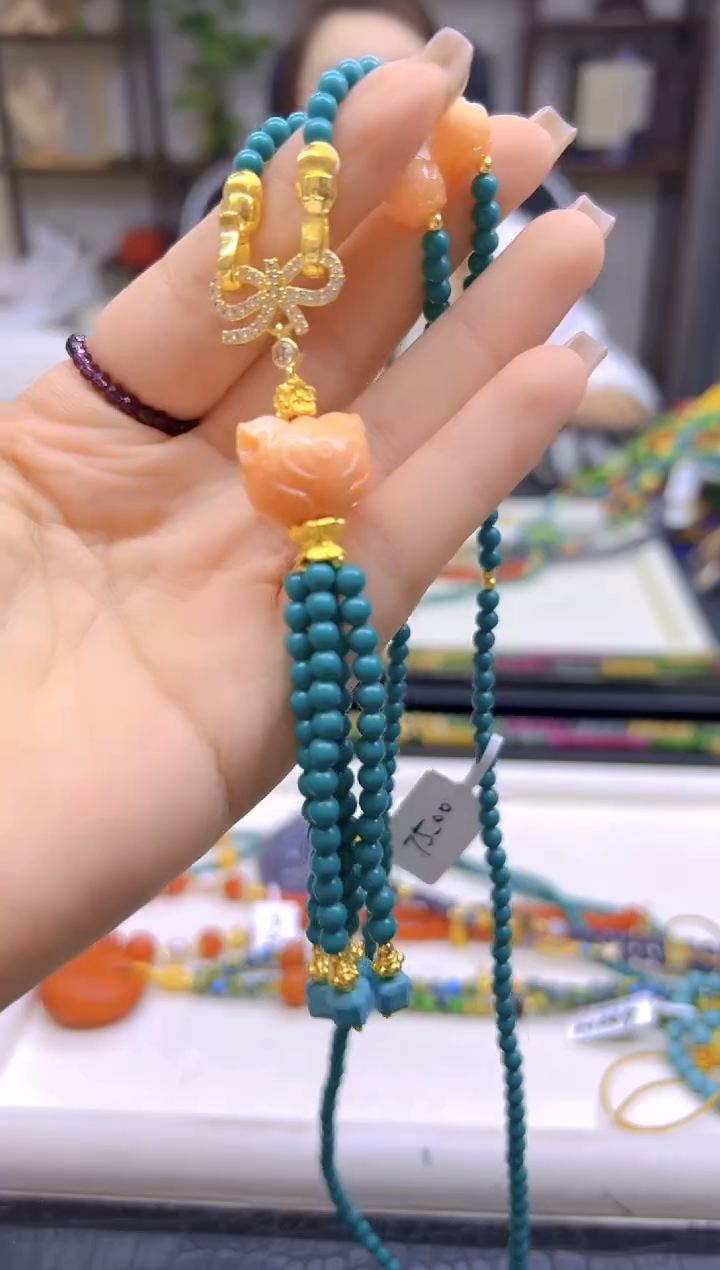 玛瑙/玉髓项链未镶嵌DIY款X723