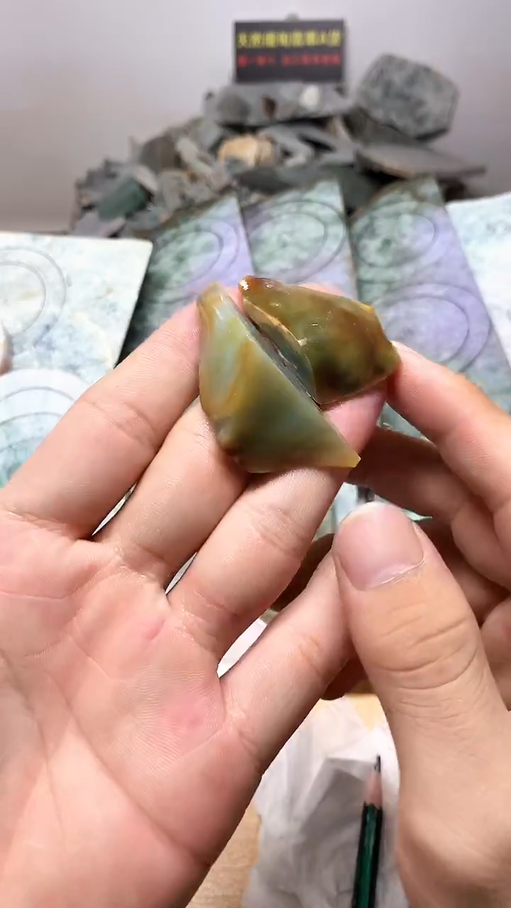 裸石翡翠天然缅甸翡翠A货12