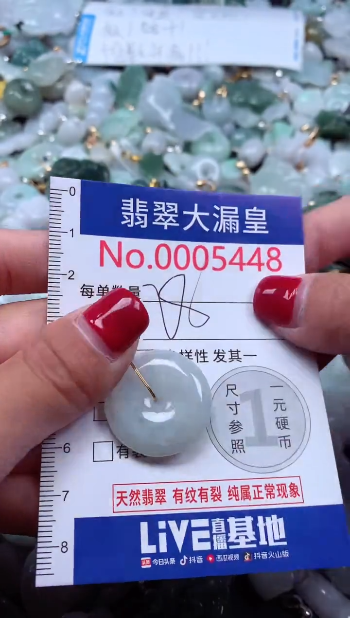 颈饰未镶嵌翡翠5448