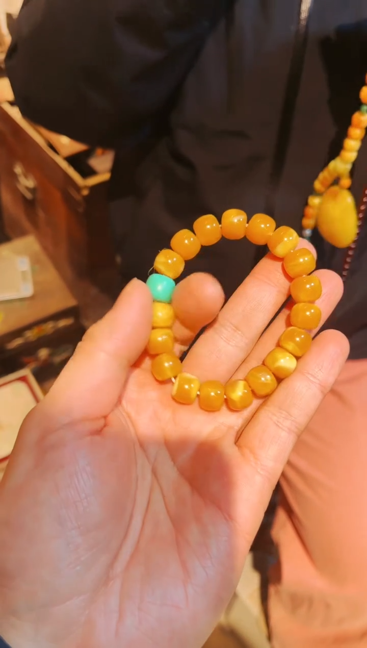 【闪购商品】蜜蜡颈饰未镶嵌v七七精品专属链接5345