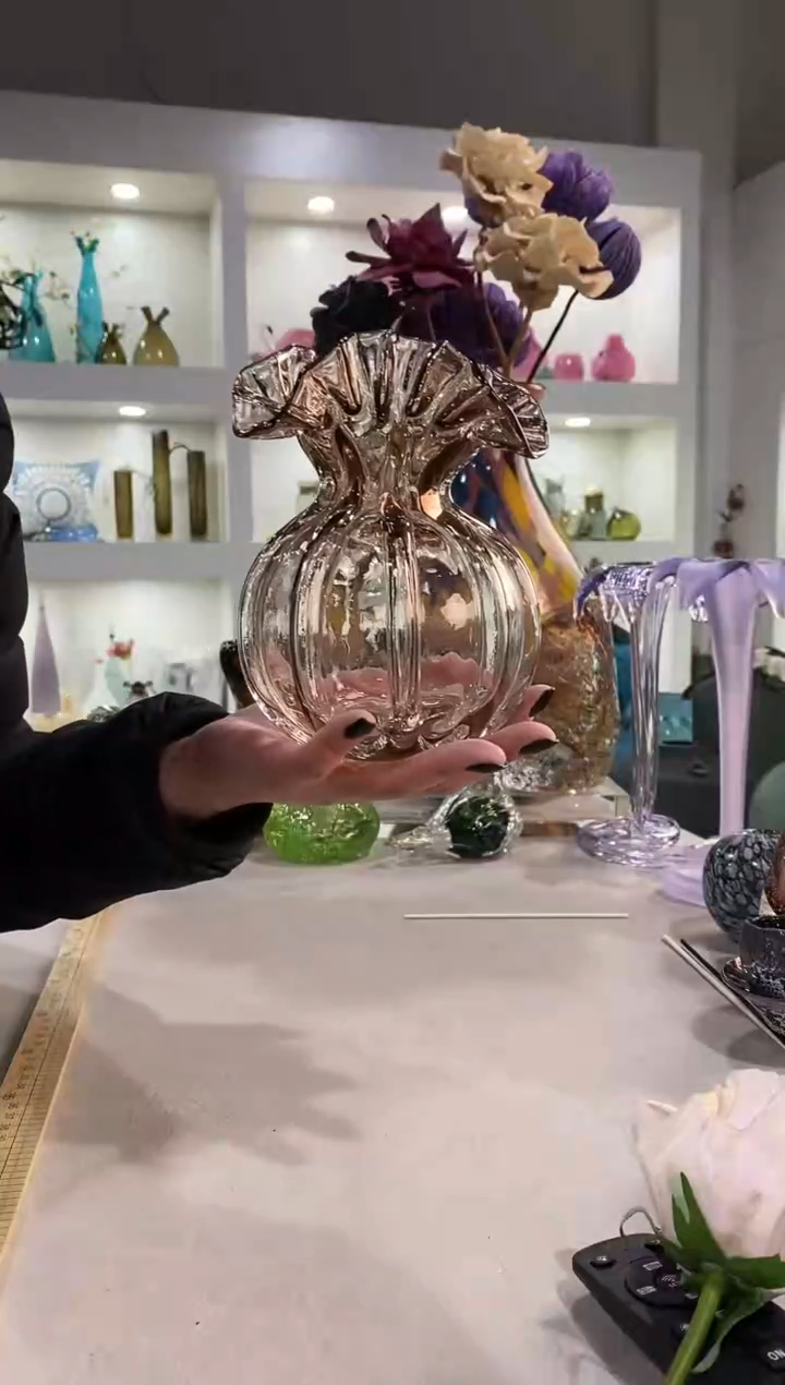 慕忆家手作琉璃花瓶