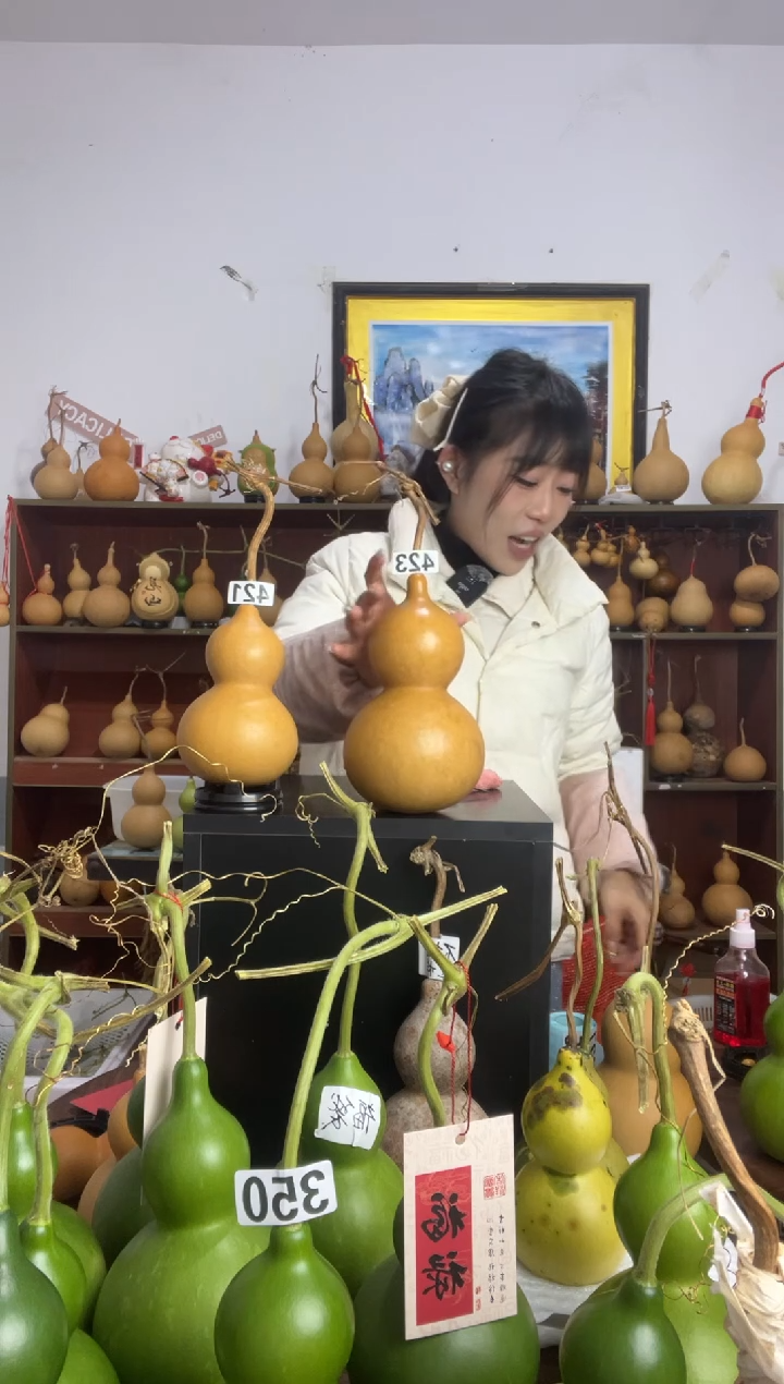 是***孔423天然葫芦摆件 一物一拍龙头不保售后