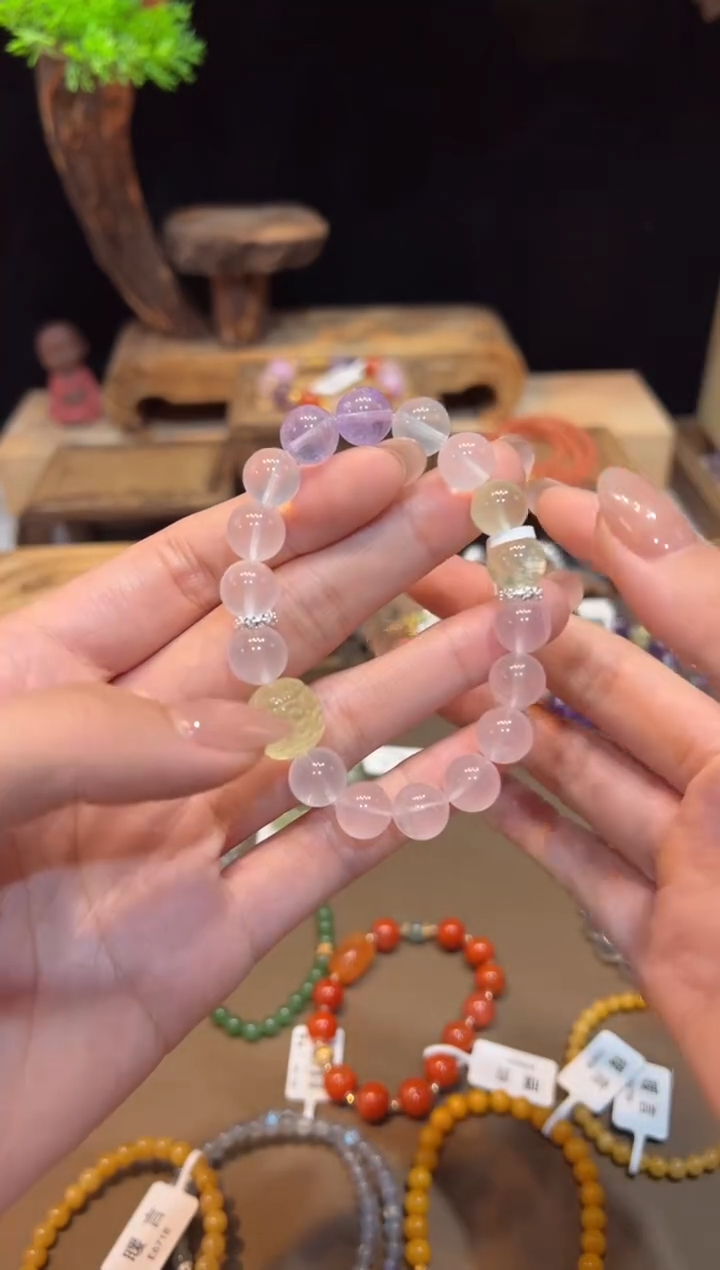 水晶手链未镶嵌手饰@@G1757