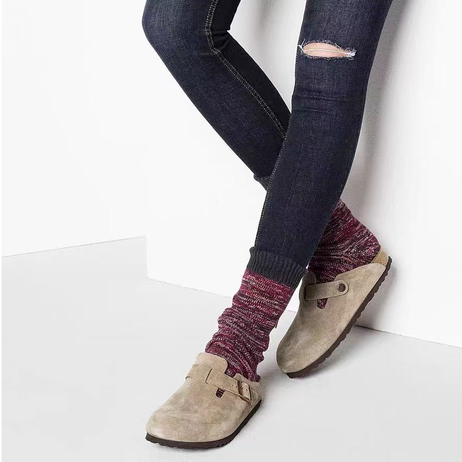 【大老板专属】2025早春勃肯半包手工软木鞋夏季百搭包头勃肯半拖鞋