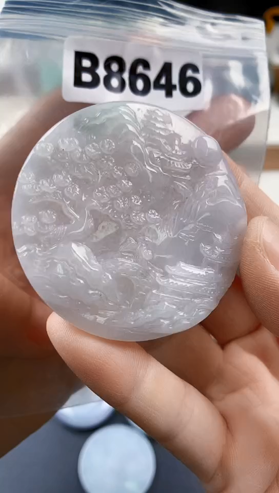 颈饰未镶嵌翡翠天然翡翠吊坠挂件