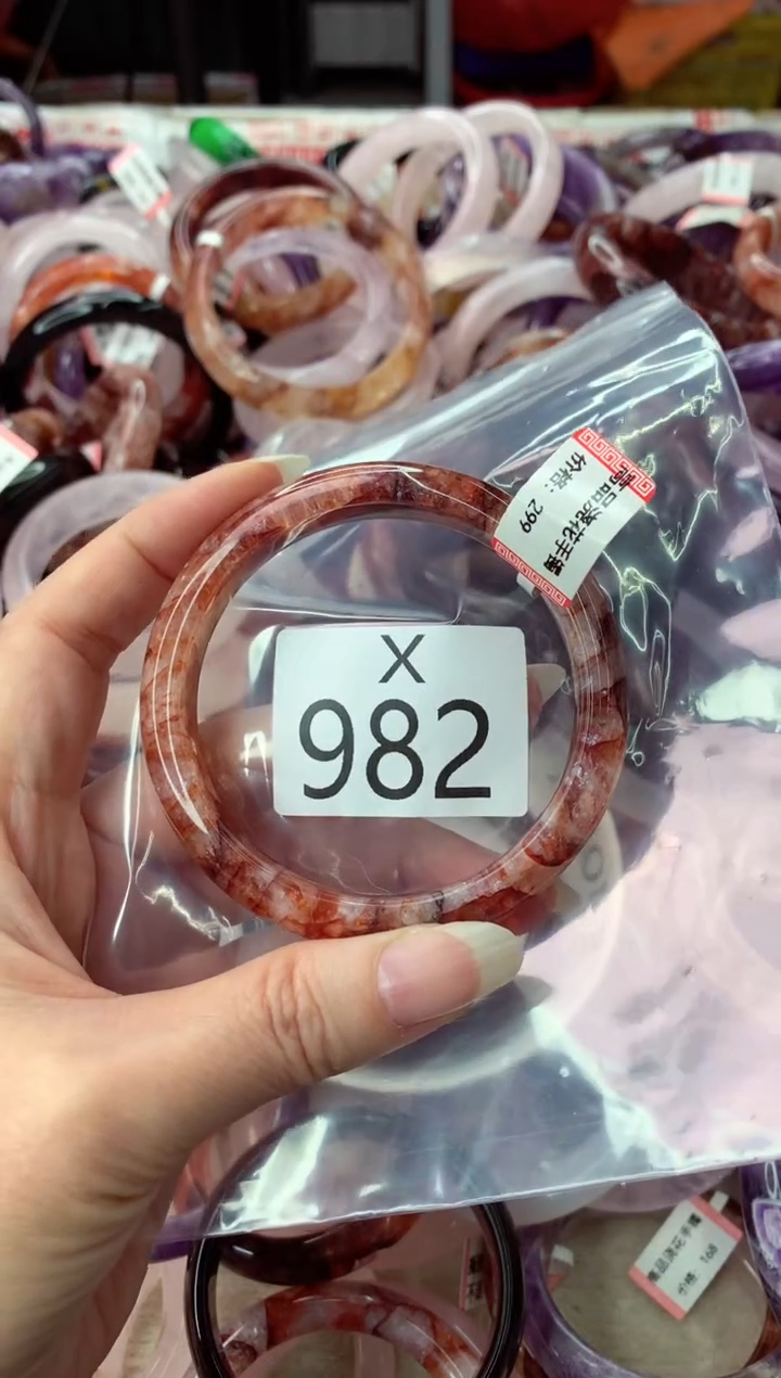 未镶嵌手镯水晶X982-59