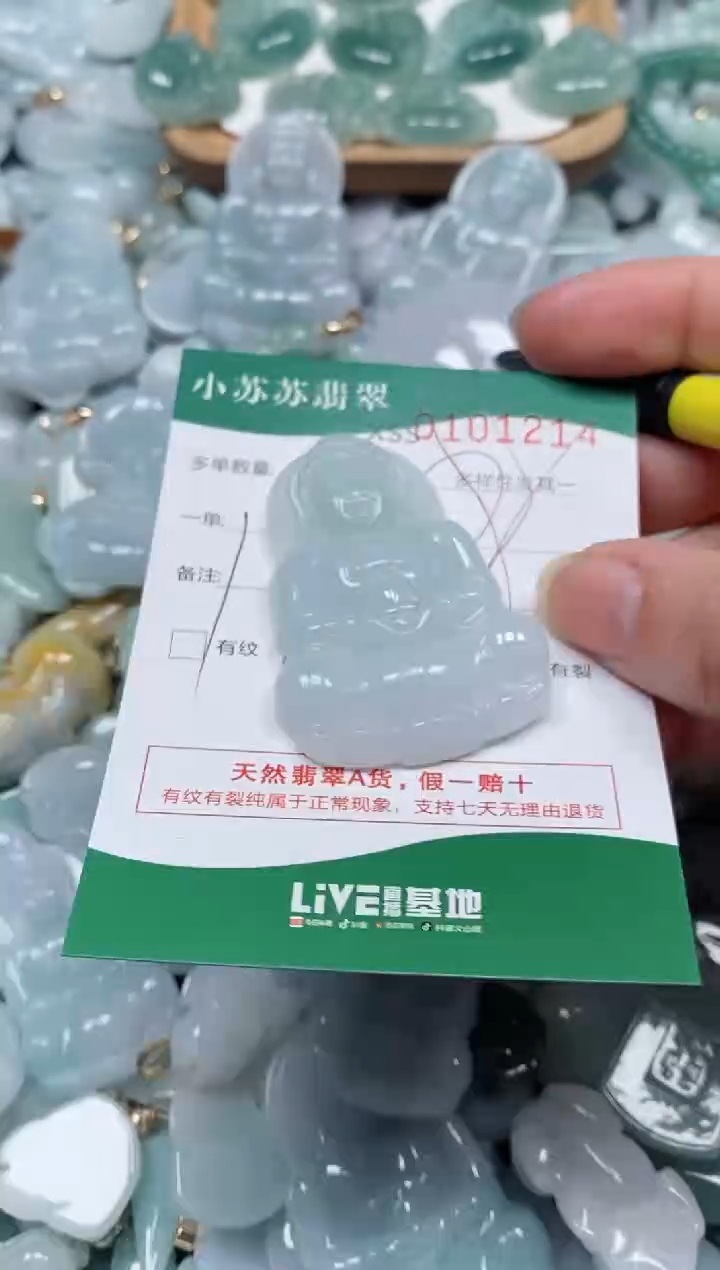 【闪购商品】翡翠颈饰未镶嵌闪购商品0101214