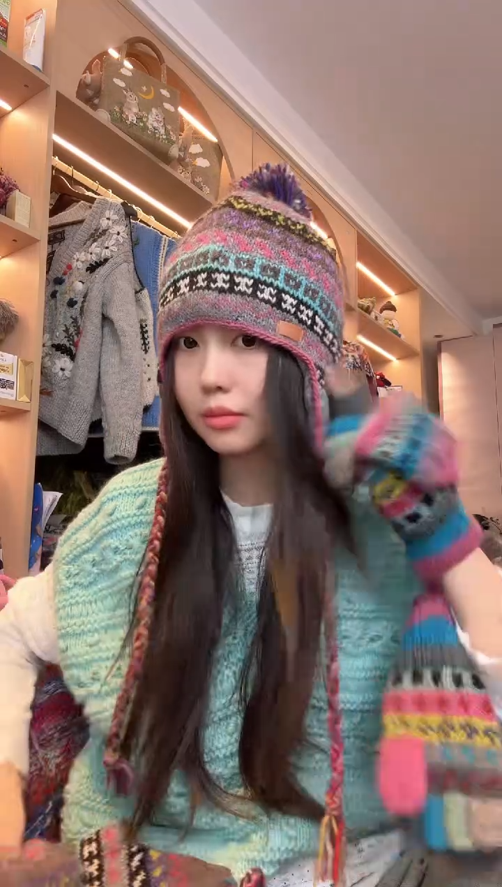 羊毛桃**乖642帽子 