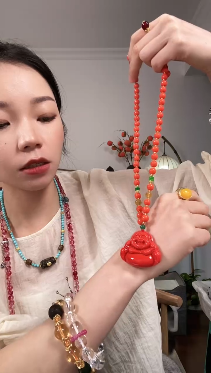 【闪购商品】琥珀颈饰未镶嵌A290AAAAA