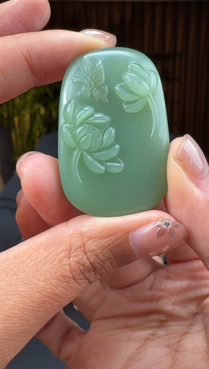 【闪购商品】和田玉48未镶嵌2.8潘飞歌