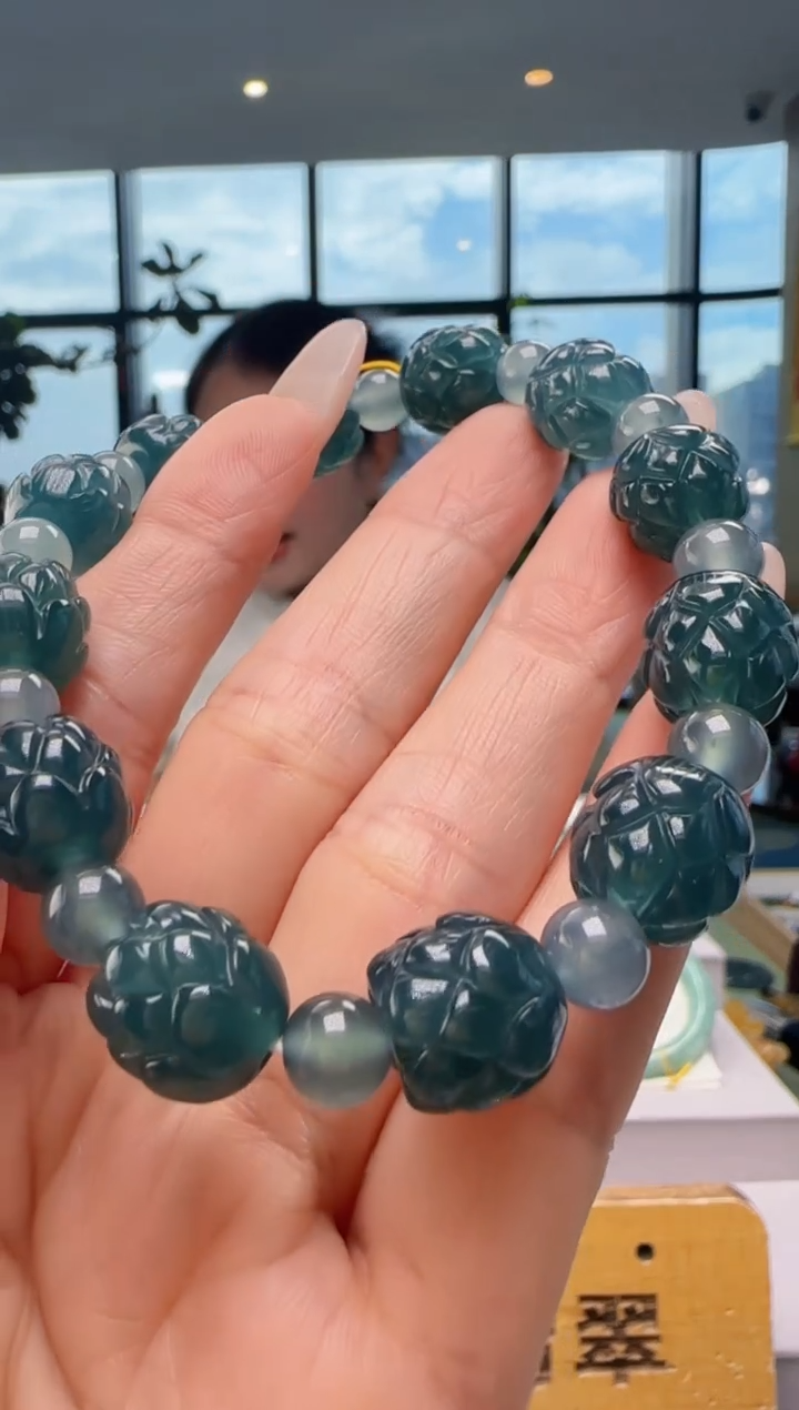未镶嵌手串翡翠YJ@@WS51201006