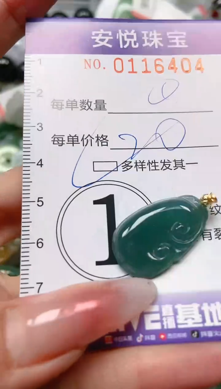 【闪购商品】翡翠颈饰未镶嵌闪购0116404多样性发其一