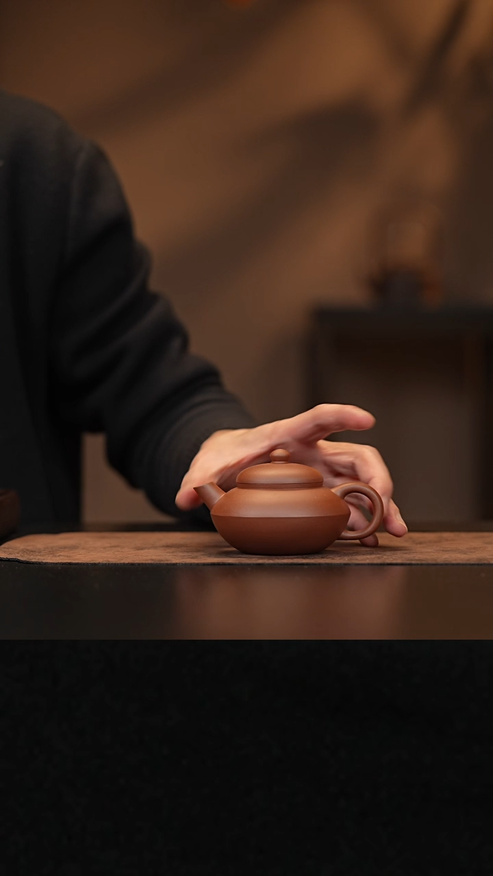 【闪购商品】紫砂茶壶允禾斋 紫泥 合欢