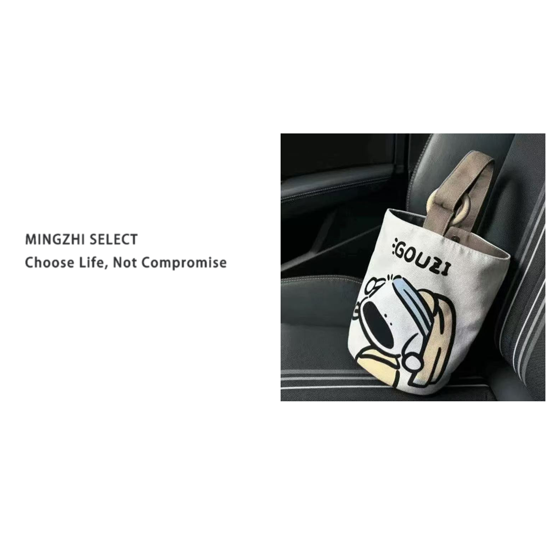 4759        水桶包上班族手提袋帆布水桶型手拎便当包外出手提包