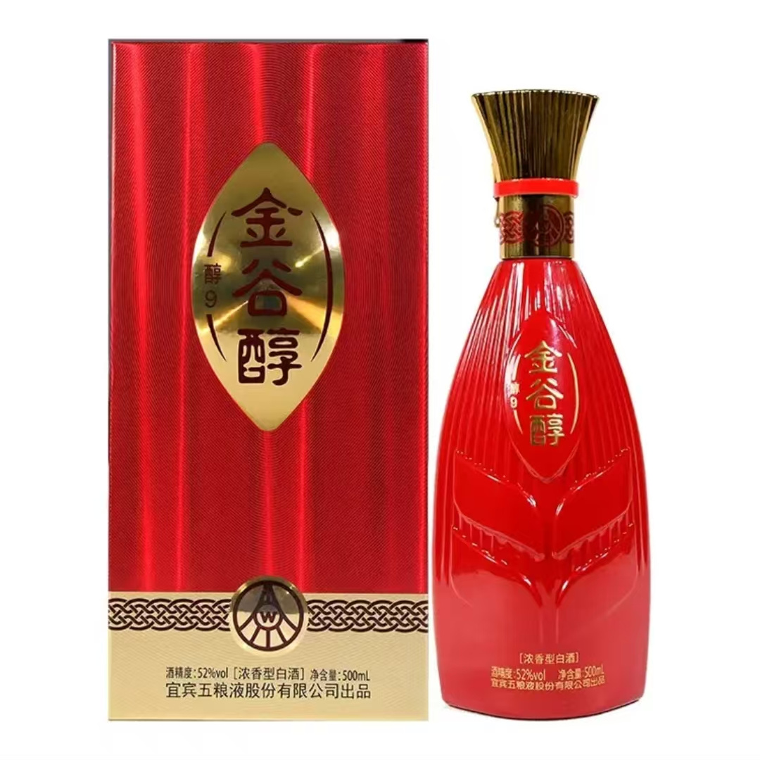 五粮液金谷醇 醇9（2022年产） 浓香型白酒52度500ml