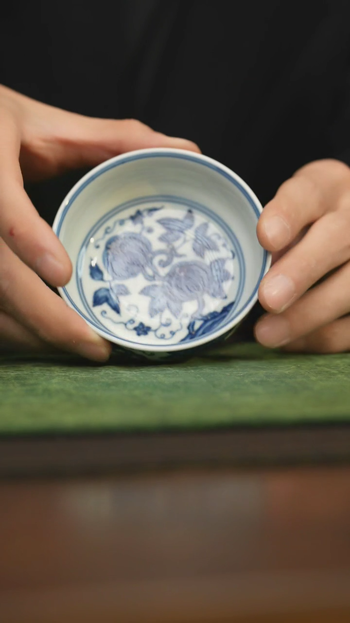 【闪购商品】杯柴窑青花破价福利