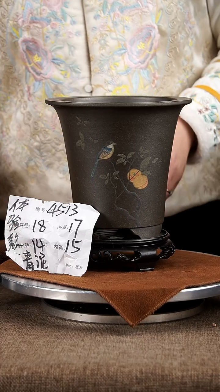 【闪购商品】紫砂花盆紫砂花盆4513