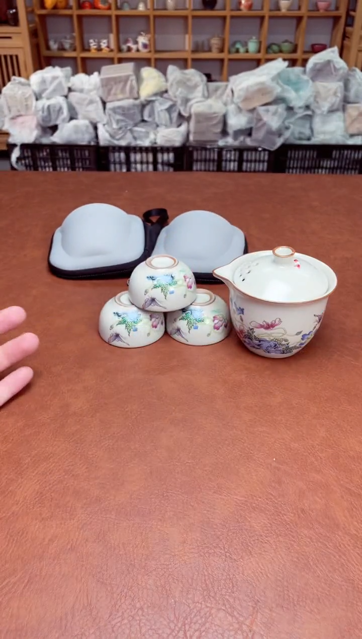 【闪购商品】摆件高端瓷器易仟杯茶器