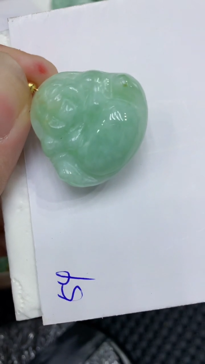 颈饰未镶嵌翡翠缅甸A货翡翠