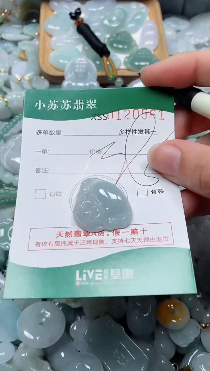 【闪购商品】翡翠颈饰未镶嵌闪购商品0120561