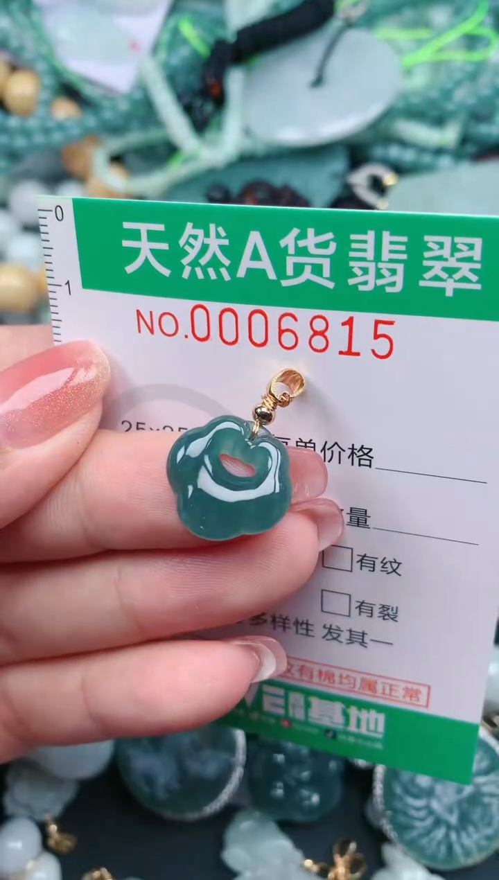 【闪购商品】翡翠颈饰未镶嵌.0006815