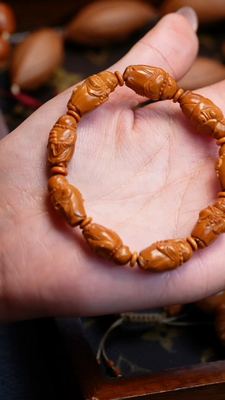 【闪购商品】橄榄核吊坠苏工橄榄核