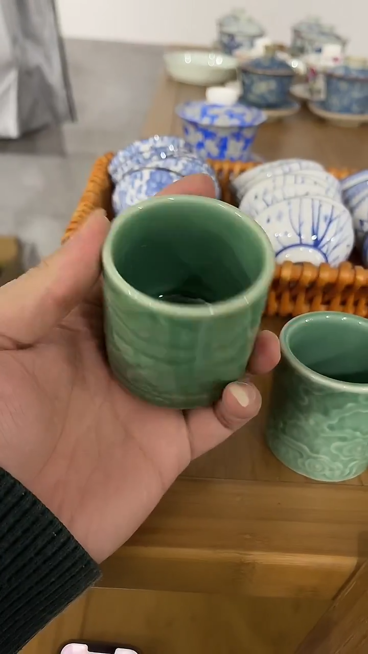 龙泉青瓷万里长城主人杯，开播福利！！